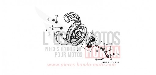 ROUE ARRIERE SJ100V de 1997